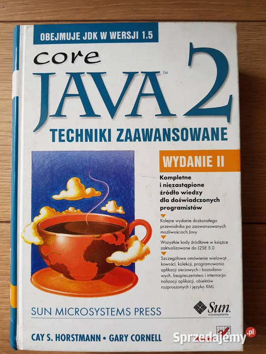 Horstmann Cornell Core JAVA 2 Techniki mazowieckie Warszawa