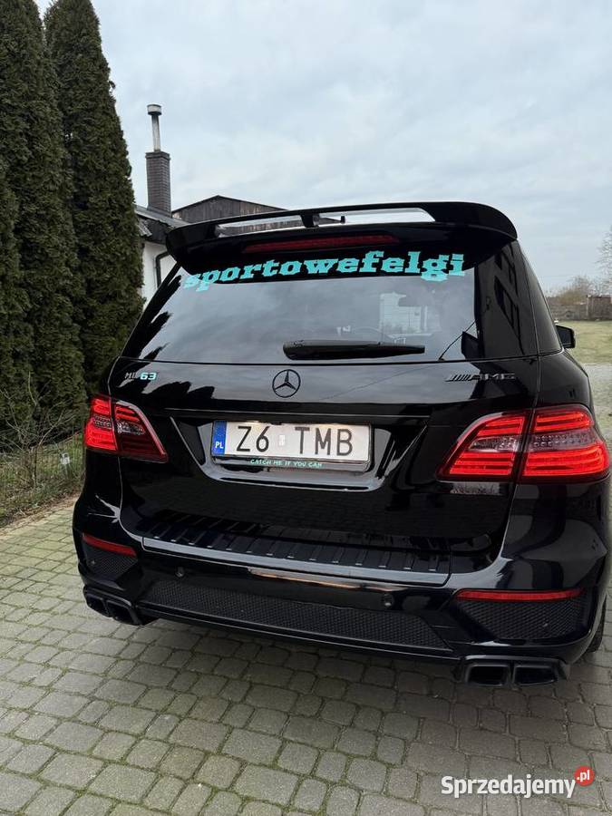 Mercedes ML63 AMG W166 525 koni V8 BiTurbo elektryczne lusterka zachodniopomorskie Stargard sprzedam