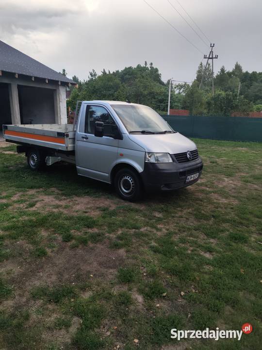 Transporter T5 25tdi skrzynia ładunkowa 45000km Volkswagen sprzedam