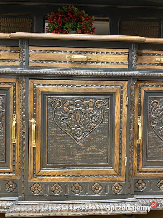 Kredens Bretoński odnowiony dąb Francja II pół Warszawa sprzedam