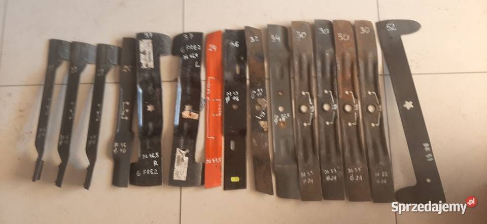 Noże do kasiarki traktorka nowe oryginalne Strzyżów