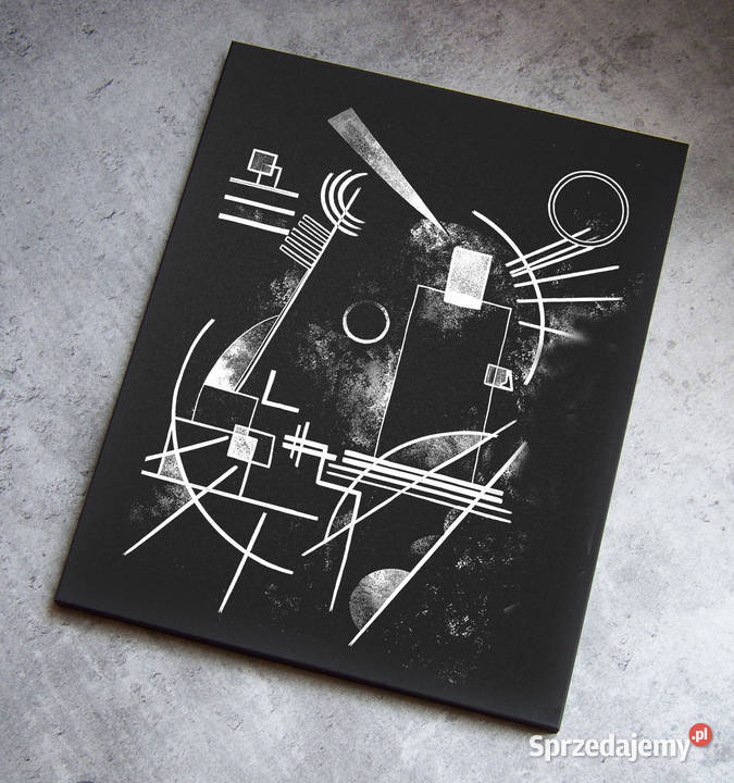 Wassily Kandinsky obraz ręcznie grawerowany Sandomierz