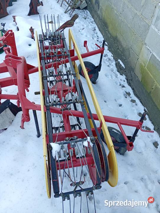 Zgrabairka taśmowa przetrząsacz do siana taśmowy