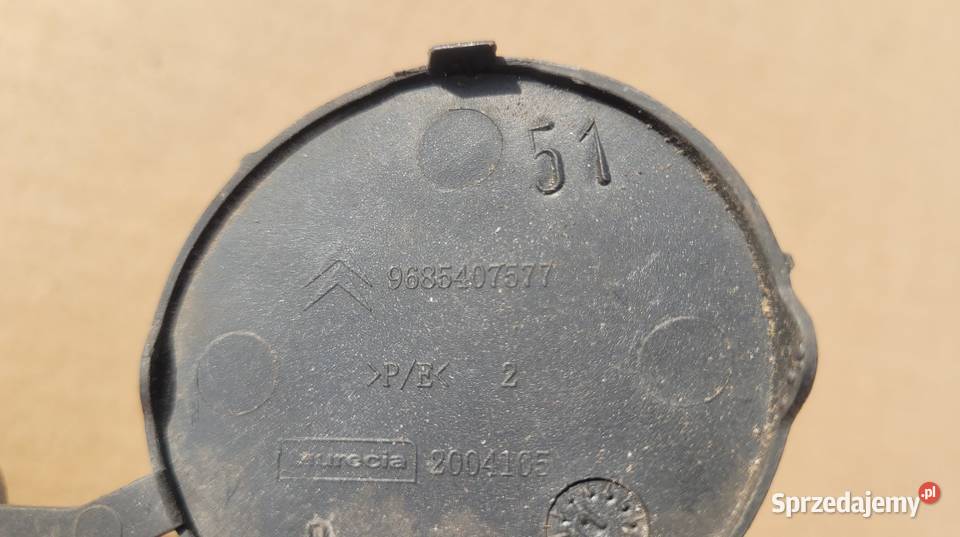 Citroen C3 II ZAŚLEPKA HAKA ZDERZAKA PRZOD Ruda Śląska sprzedam