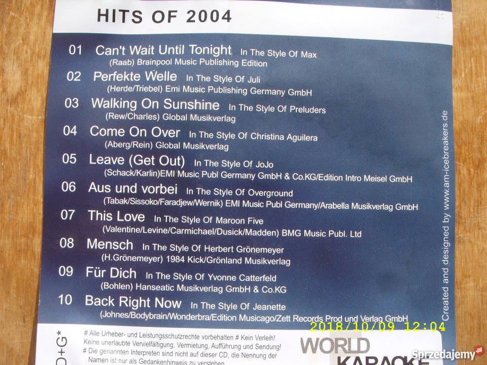 CD dzieci KARAOKEBE A STAR Wołów