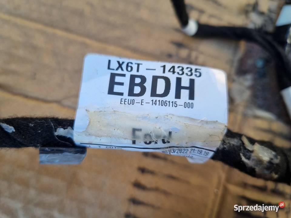 WIĄZKA INSTALACJA FORD KUGA MK3 LX6T14335EBDH osobowe