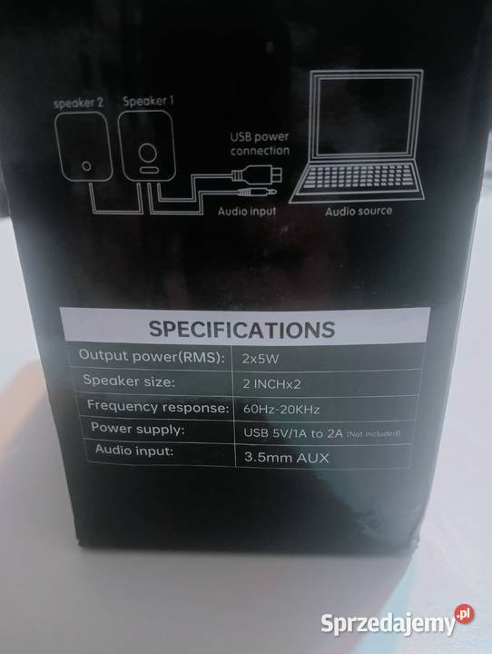 Głośniki komputerowe RGB Elektronika Oborniki