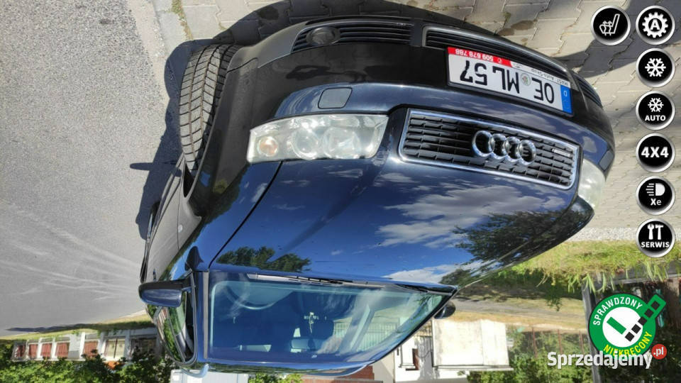 Audi A4 Quatro 220HP Tiptronik Xenon pólskóra wspomaganie kierownicy mazowieckie Stare Budy sprzedam