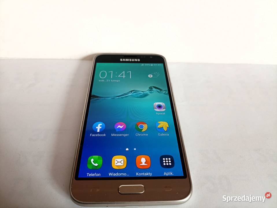Zestaw smartphone Samsung Galaxy J3 2016 stan Bełchatów