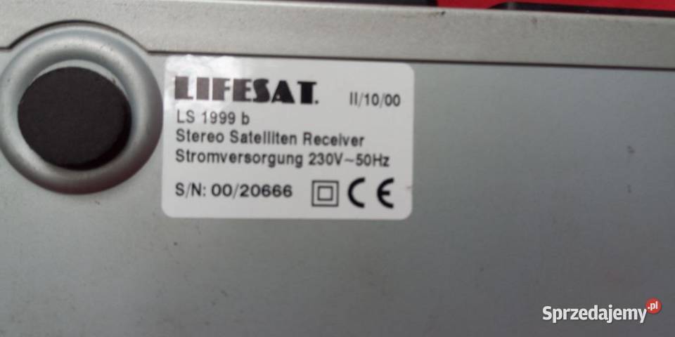 Receiver satelitarny Lifesat LS 1999B sprawny Reda
