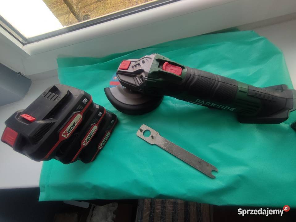 Szlifierka kątowa akumulatorowa parkside Dom i Ogród Łódź