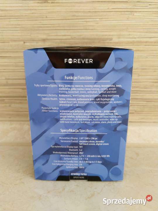 OKAZJA Smartwatch elektroniczny zegarek dotykowy Zabrze