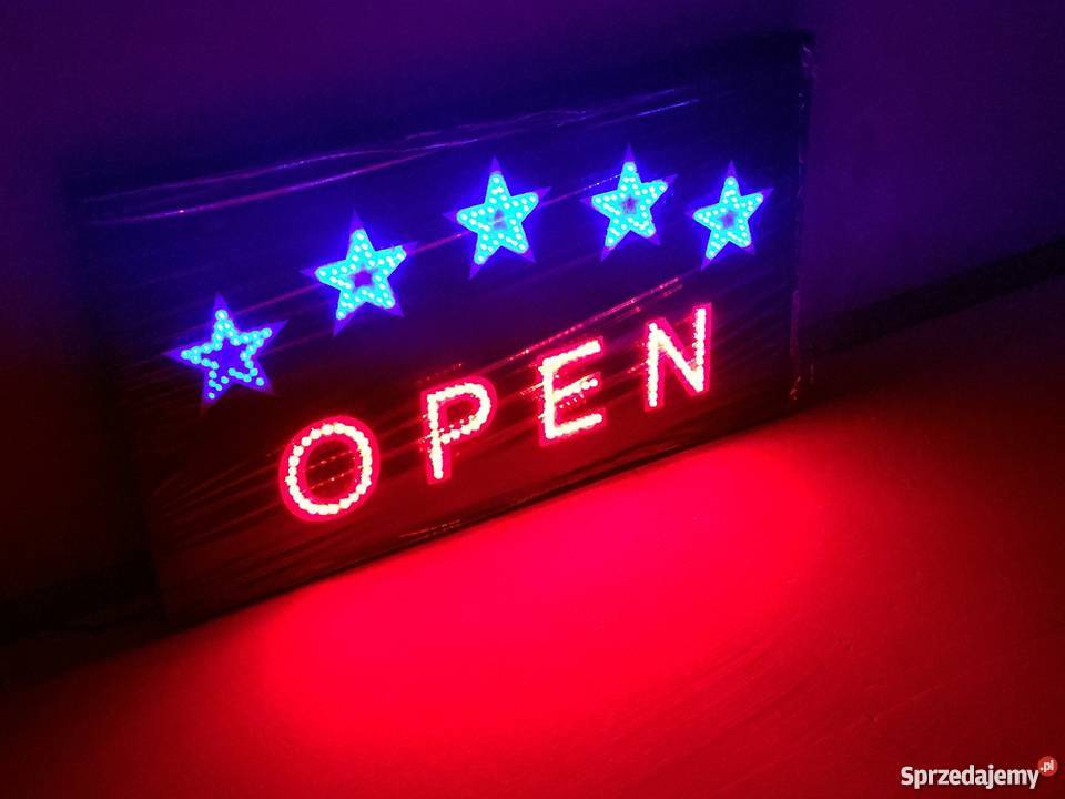 NEON szyld LED HOT SPOT 91x61 NOWA Pomiechówek
