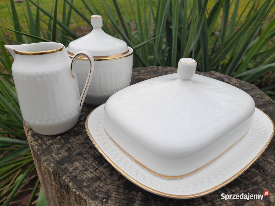 cukiernica mlecznik maselnica Hutschenreuther Strzelno