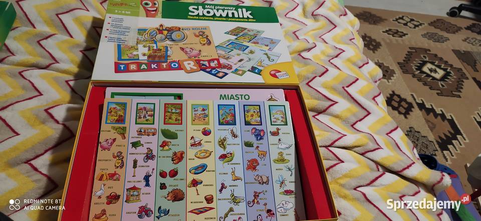 KAROTKA MÓJ PIERWSZY SŁOWNIK CZYTANIE I PISANIE Edukacyjne Poznań