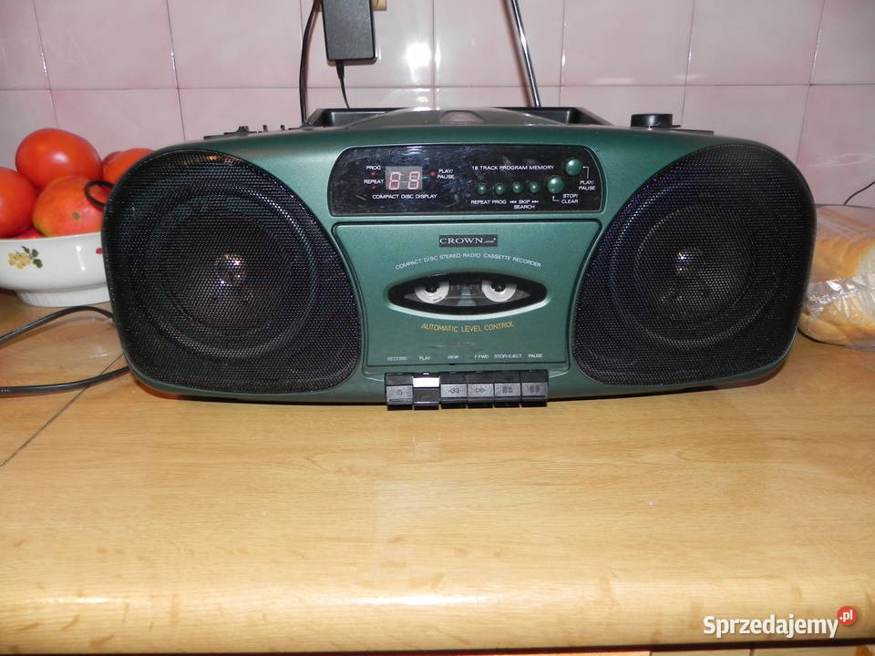 Radiomagnetofon CD CROWN CDT9362 Dąbrowa Górnicza