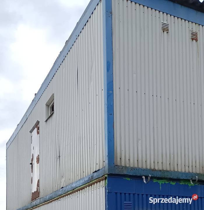 Zestaw kontenerowy biurowo socjalny Łomianki sprzedam