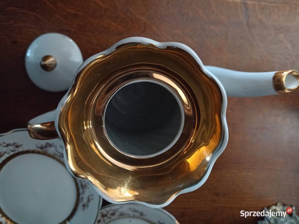 Serwis porcelana do kawy Korocteń Natasza lubelskie Chełm