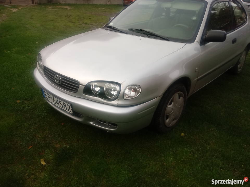 Toyota Corolla E11 19D okazja Sprzedam ZAMIENIĘ Zarejestrowany w Polsce wielkopolskie Leszno