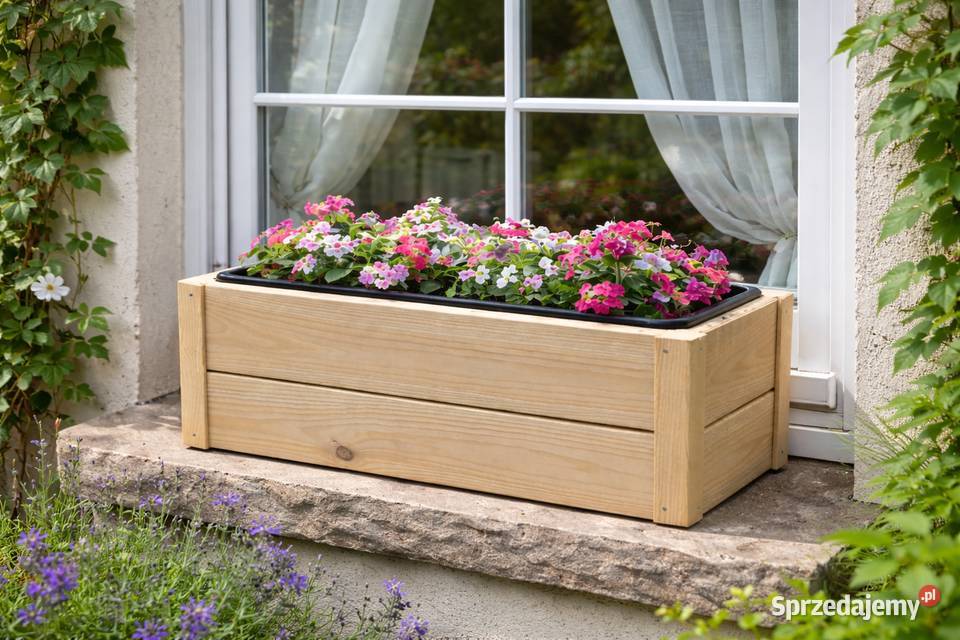 donica ogrodowa skrzynka na kwiaty balkon taras Rudnik nad Sanem