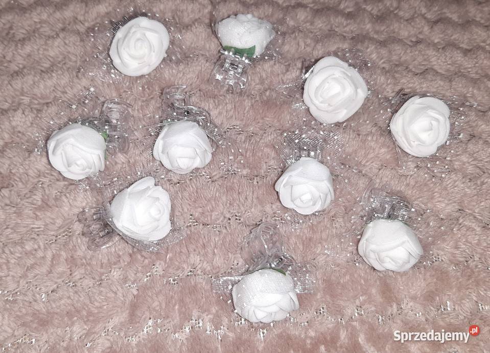 Spineczki komunijne żabki z rozyczka sprzedam