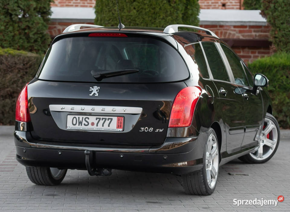 Peugeot 308 SW Platinium 16T 175 Full Super Stan czujnik parkowania Zwoleń