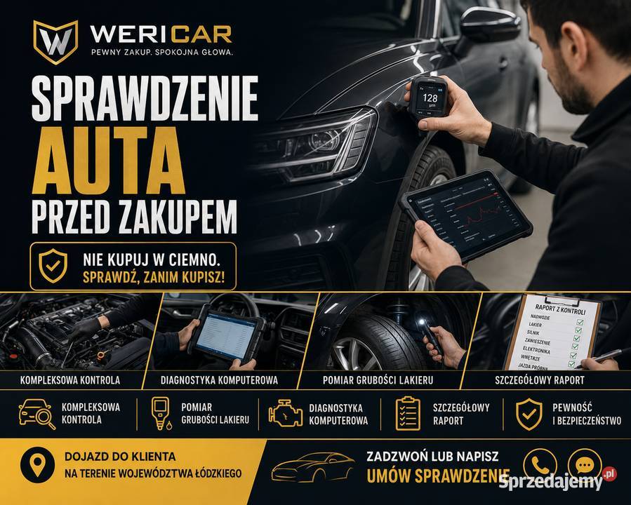 Sprawdzenie auta przed zakupem | Pełna diagnostyka | Łódź
