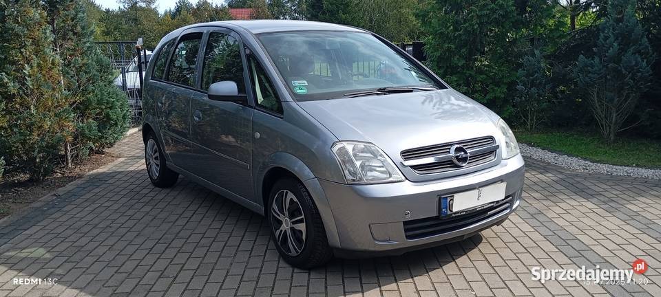 Opel Meriva 2008r 14 benzLPGKlimaNOWY Przegląd
