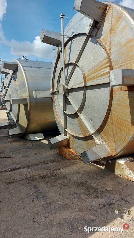 zbiornik ze stali kwasoodpornej V 25m3