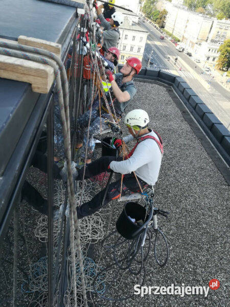 Prace wysokościowe Usługi Alpinistyczne Warszawa