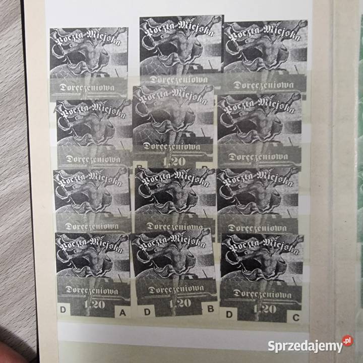 Komplet Zestaw Album 8 x 12 Poczta Miejska