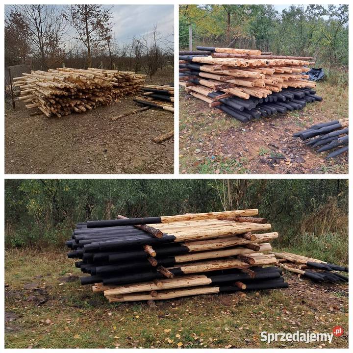 Stemple drewniane budowlane różne długości z Grójec