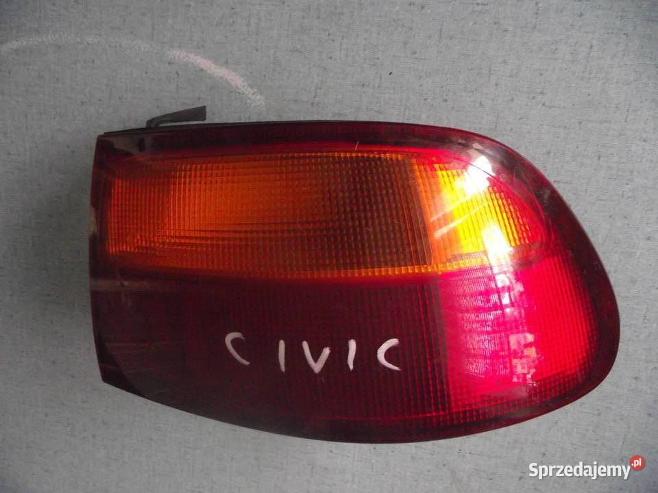 Honda Civic V gen HB Lampa tylna prawa Części samochodowe Wrocław