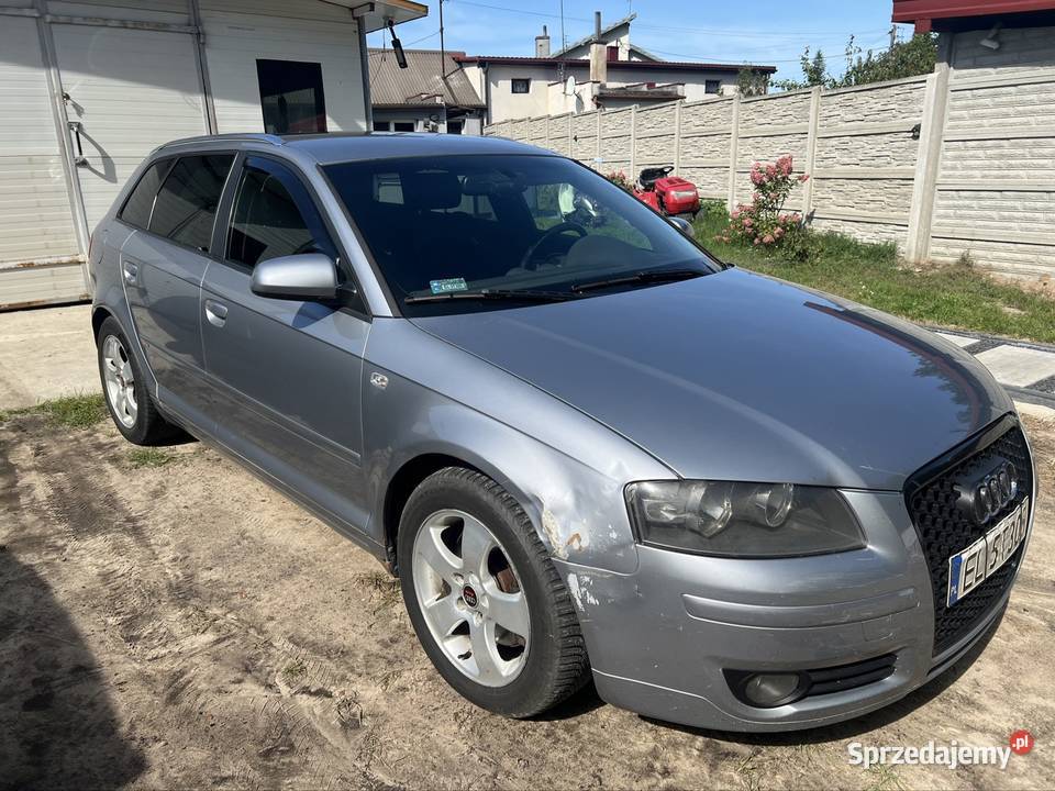 Audi a3 8p Sportback 20 tdi 170 2007r A3 łódzkie