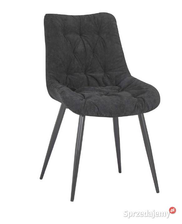 Beżowe Krzesło Tapicerowane Pik Wysyłka 24H 46cm Tarchały Małe