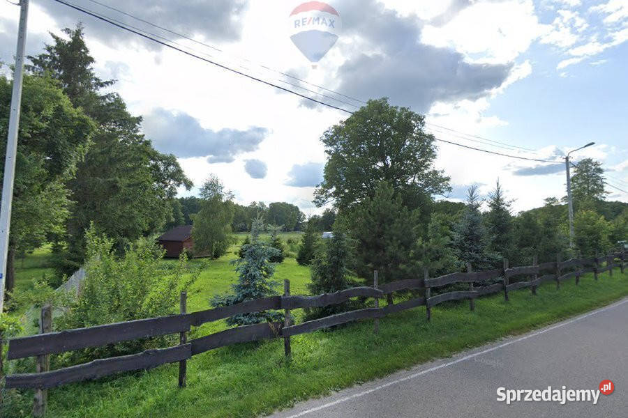 Działka 2300 m z linią brzegową rzeki Mazury Sprzedaż warmińsko-mazurskie sprzedam