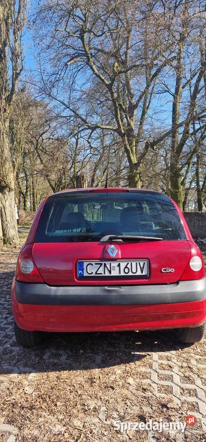 RENAULT CLIO II 12 BENZYNA 2002r Clio Mieścisko