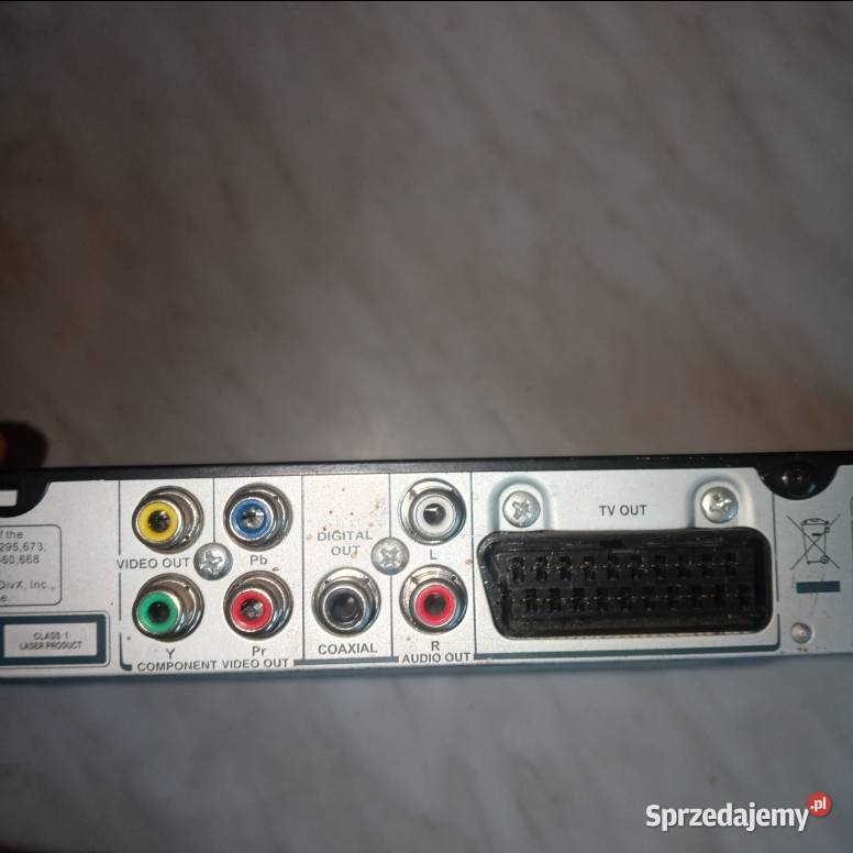 Odtawrzacz DVD PHILIPS z pilotem VIVANCO UR 8 i śląskie Zabrze