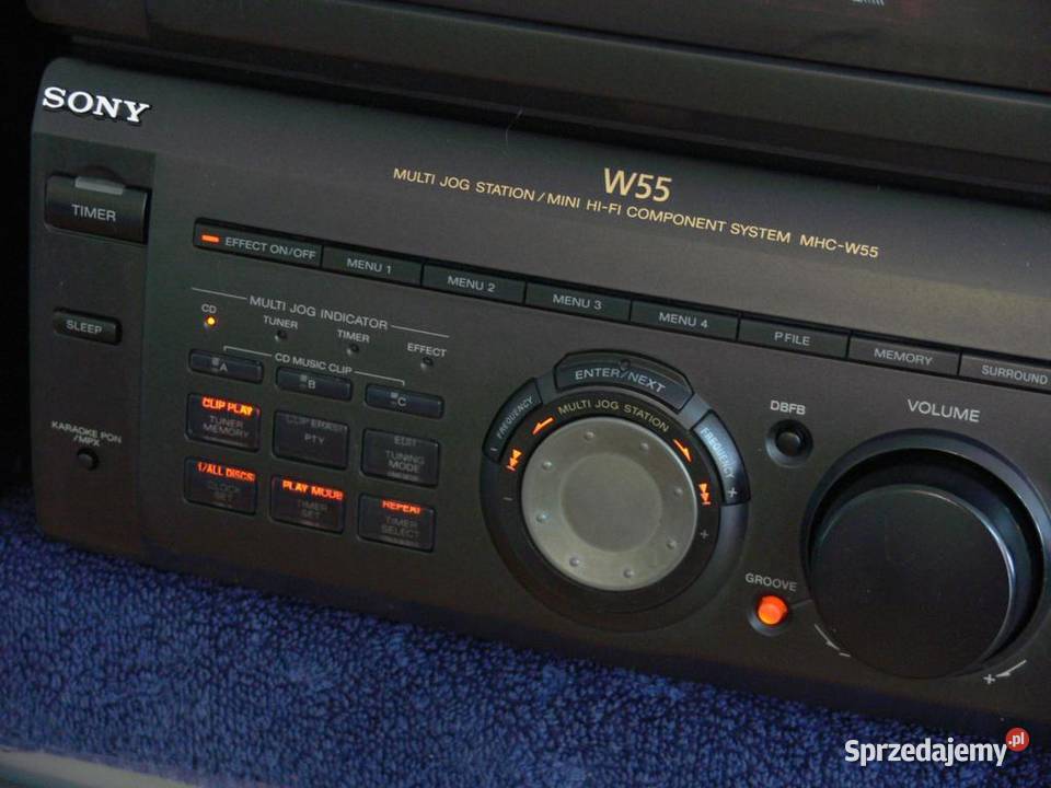 Wieża Sony STR-W55 z pilotem i korektorem, WYSYŁKA. Jasło - Sprzedajemy.pl