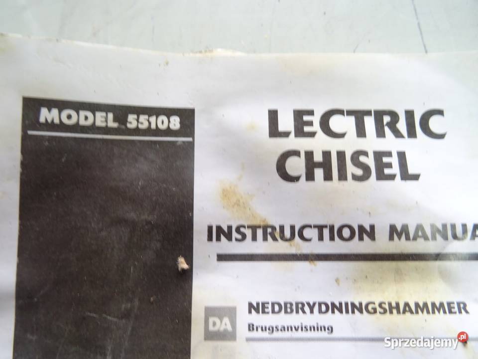 DŁUTO ELEKTRYCZNE LECTRIC CHISEL 55108 Narzędzia Wąchock