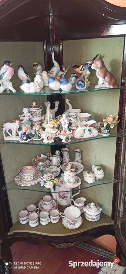 Witryna serwantka narożna Mahoń Meble Gdańsk