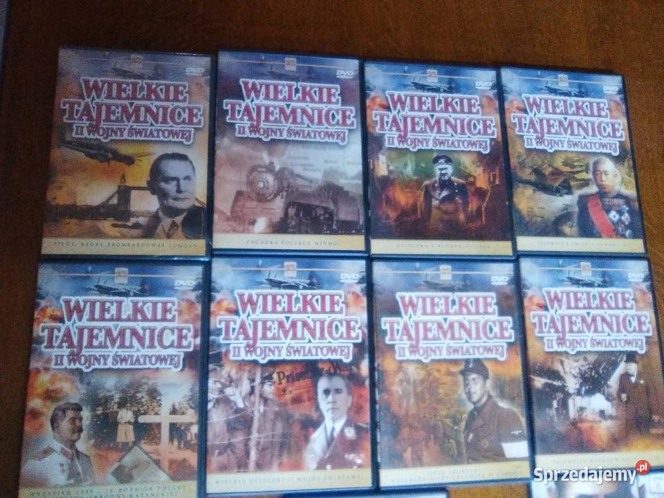 Wielkie tajemnice II wojny światowej DVD Poznań