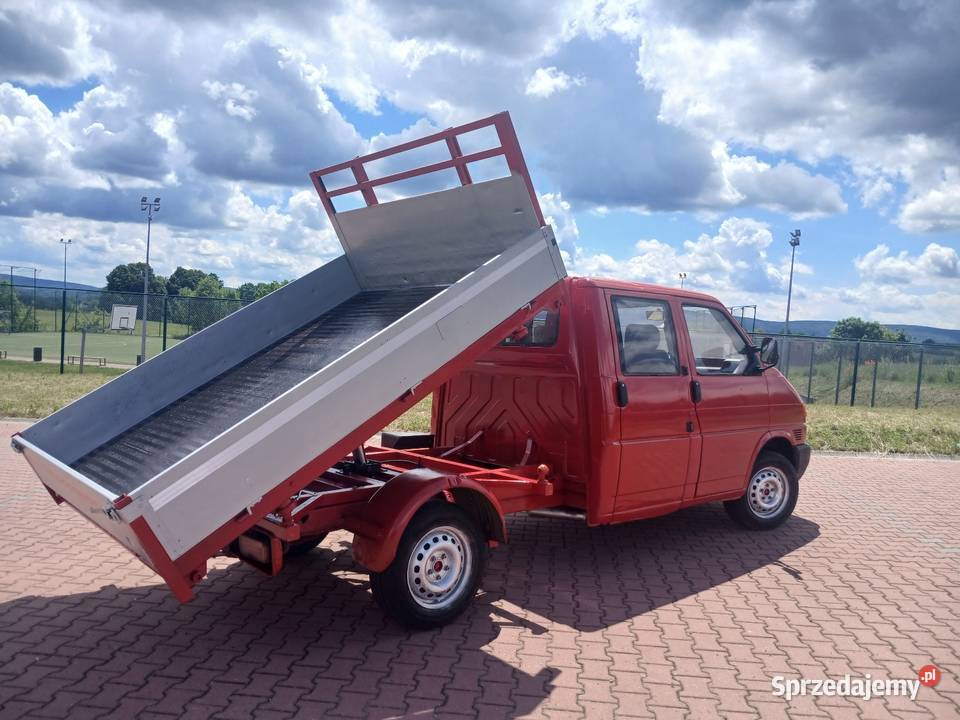 Volkswagen t4 doka kiper wywrotka brygadówka Trzeszków