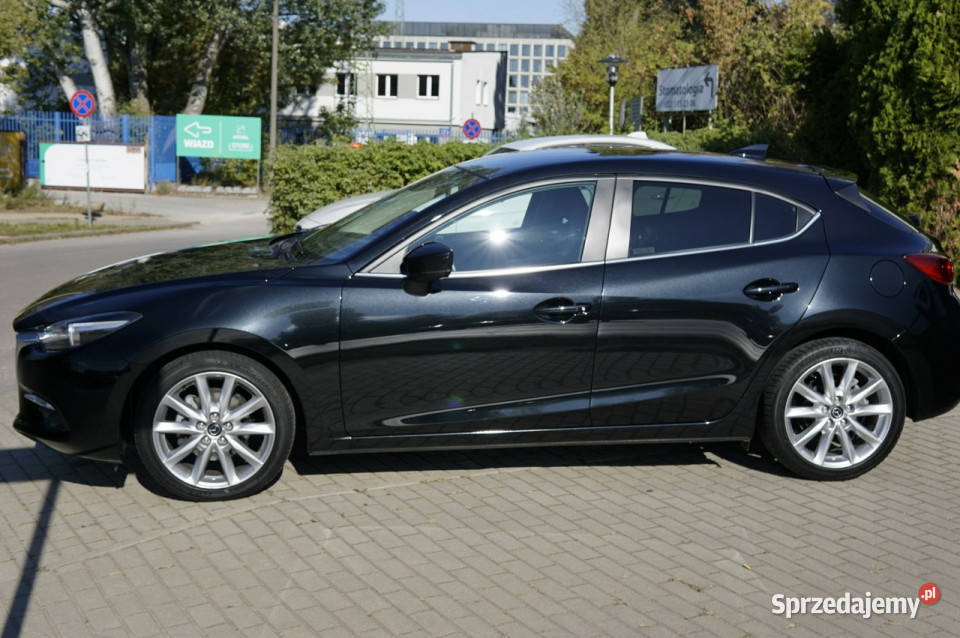 Mazda 3 salon SkyPassion super stan I rej 2018r klimatyzacja Warszawa