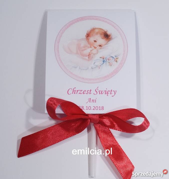 Podziękowanie gości z okazji Chrztu Komunii