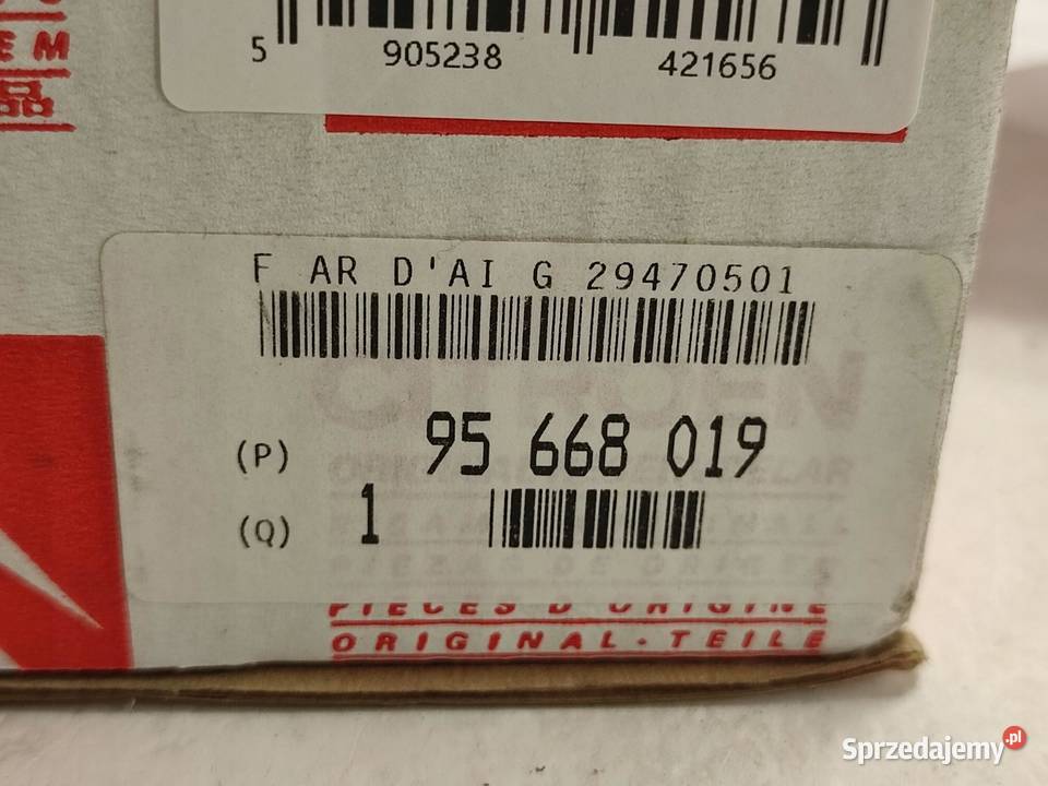 LAMPA LEWY TYŁ CITROEN XANTIA X1 X2 19932003