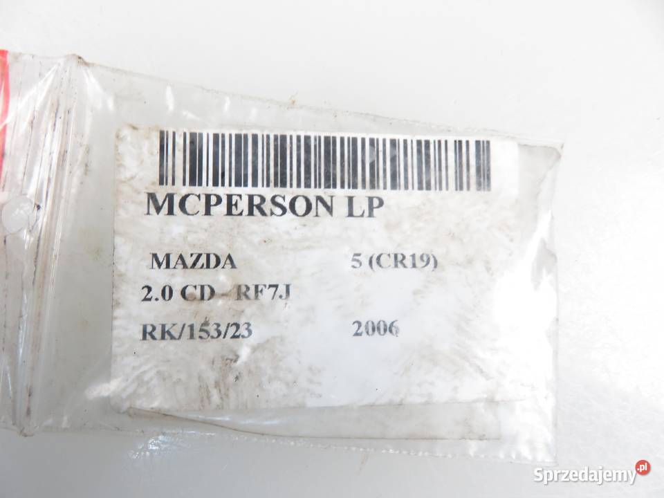 MCPERSON LEWY PRZEDNI MAZDA 5 20 MZRCD małopolskie