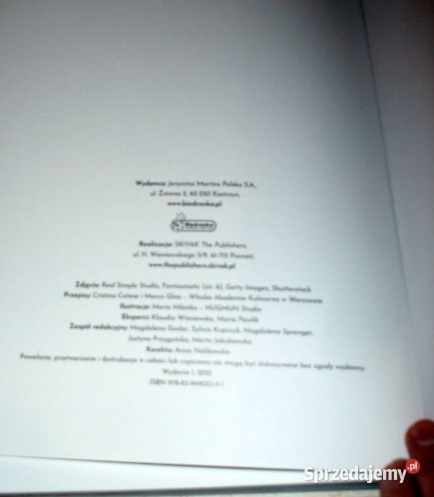 CZAS NA WŁOCHY Książka kulinarna z Biedronki Pozostałe