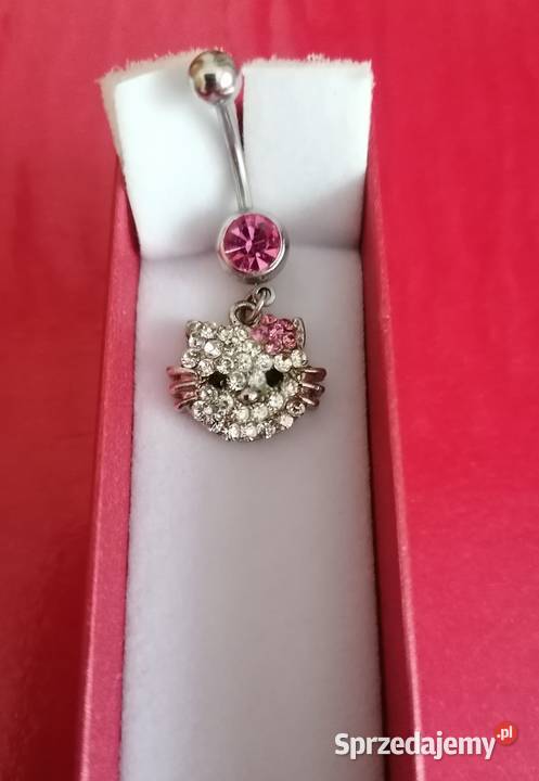 Kotek Hello Kitty Kolczyk PępkaPiercing