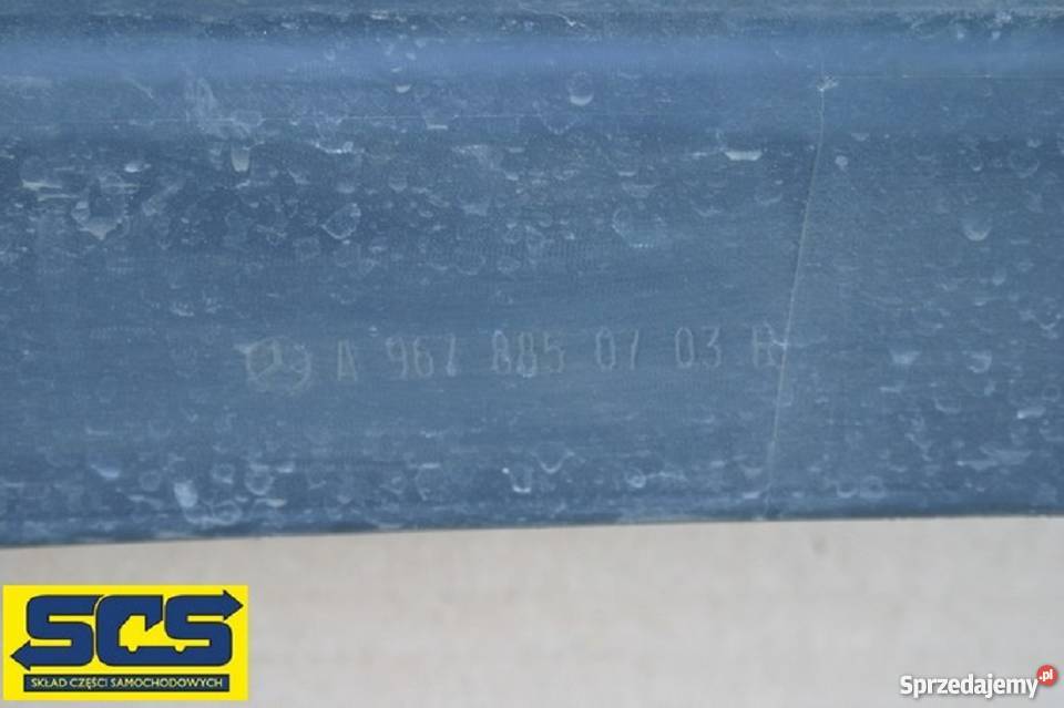 MERCEDES ATEGO NAROŻNIK ZDERZAK OKULAR PRAWY Bieleń